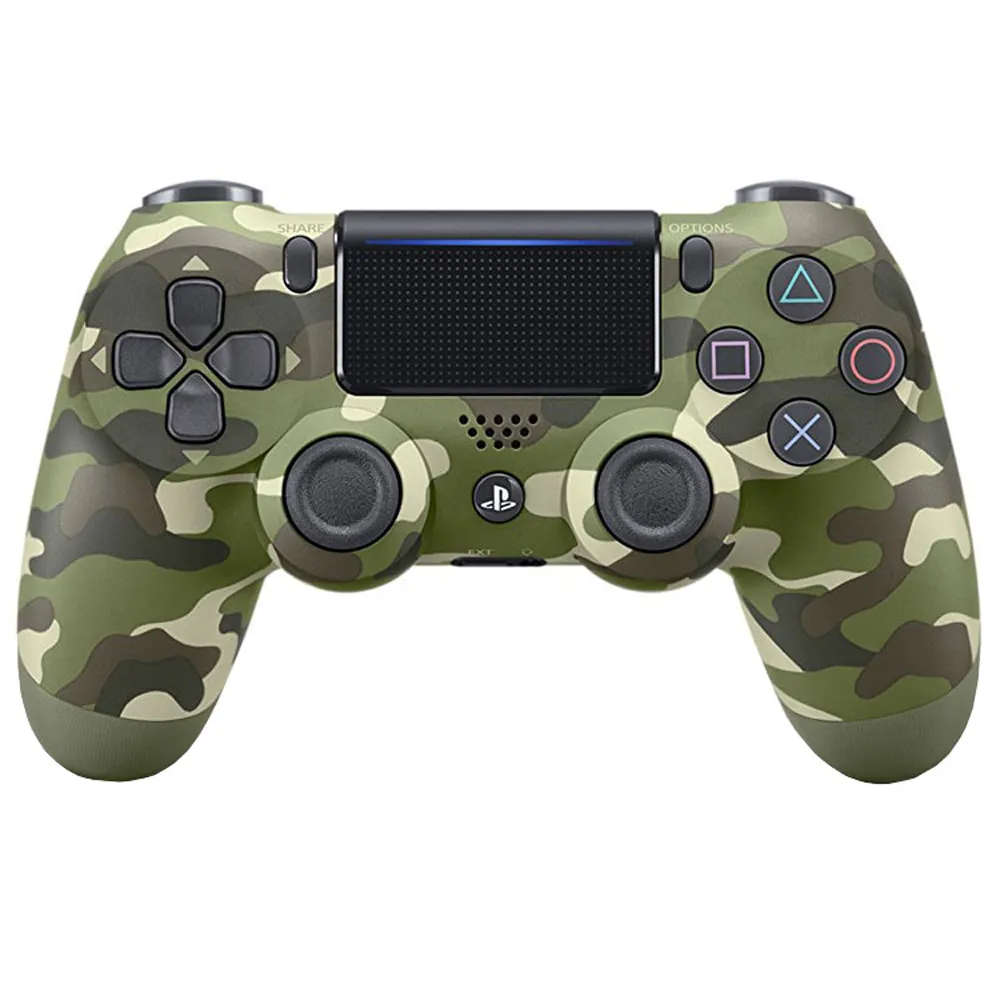 PS4-dualshock-new-green-camo دسته PS4 سری جدید - DualShock 4 | سبز ارتشی