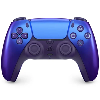 دسته PS5 - کروم آبی