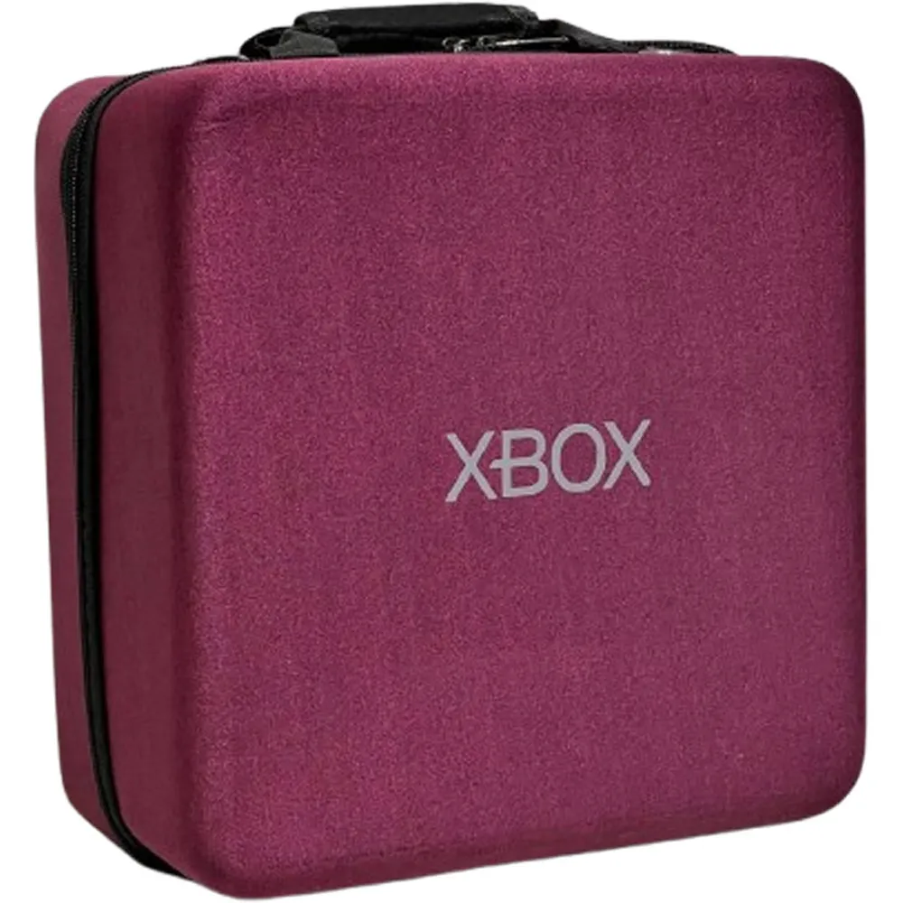 کیف XBOX Series X - طرح قرمز آلبالویی