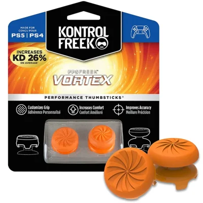 روکش آنالوگ KontrolFreek مخصوص PS5 و PS4 - طرح Vortex