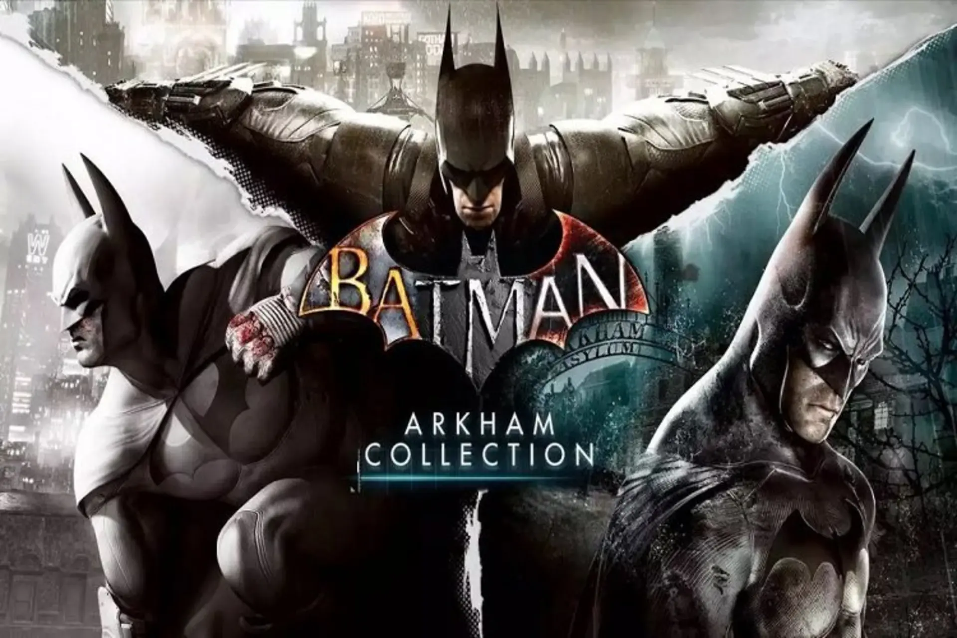 دیسک بازی arkham collection برای پلی استیشن 4