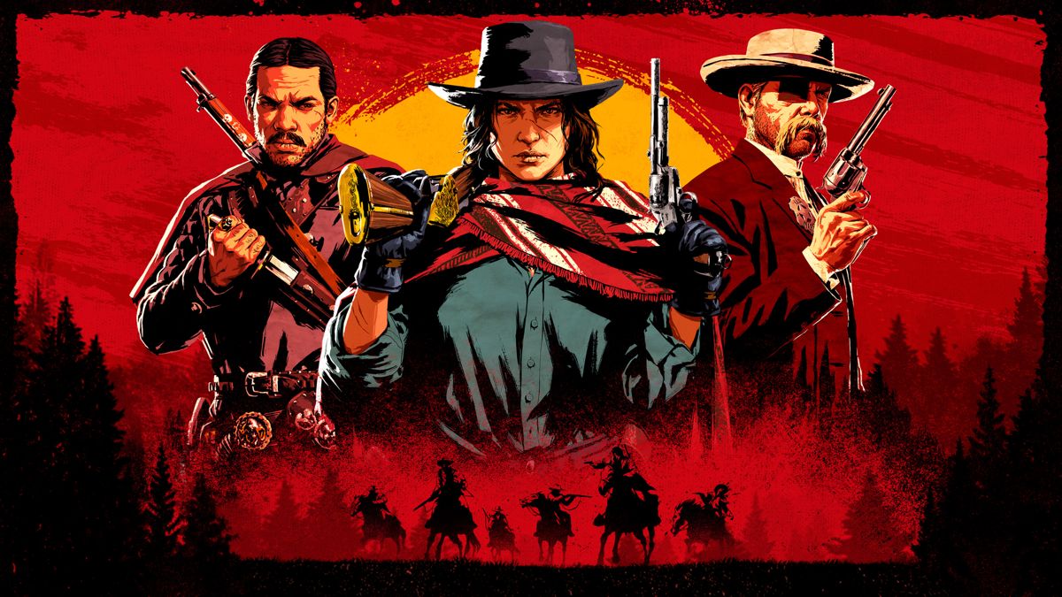 نمایی از محیط جهانباز بازی Red Dead Redemption 2 برای PS4
