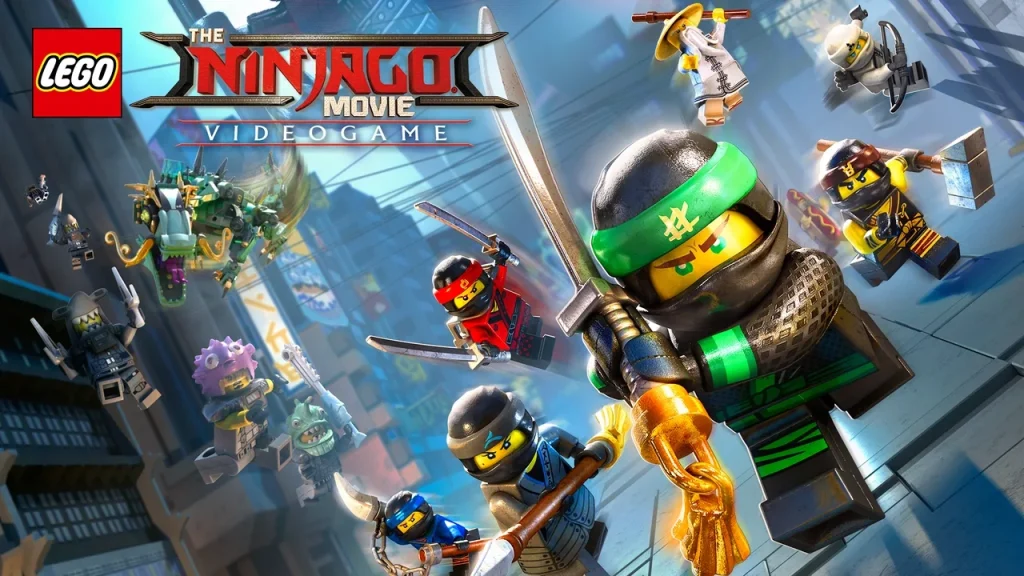 بازی LEGO NINJAGO Movie Videogame برای PS4 با شخصیتهای نینجا