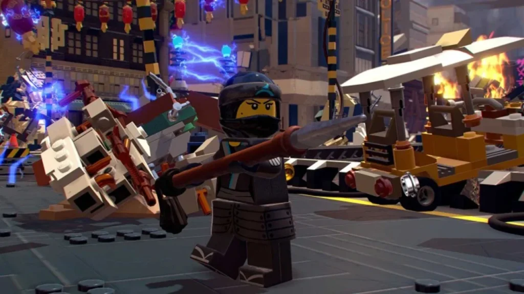 محیط لگویی و رنگارنگ LEGO NINJAGO Movie Videogame روی PS4
