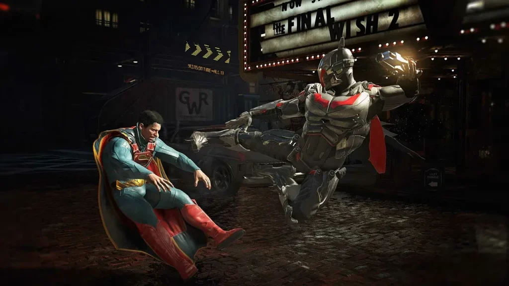 صحنهای از مبارزه در Injustice 2 Legendary Edition روی PS4
